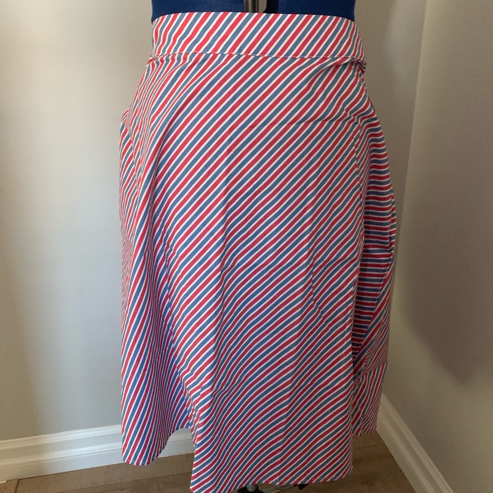 Heart of Haute Twirl Skirt in Dusty Stripe